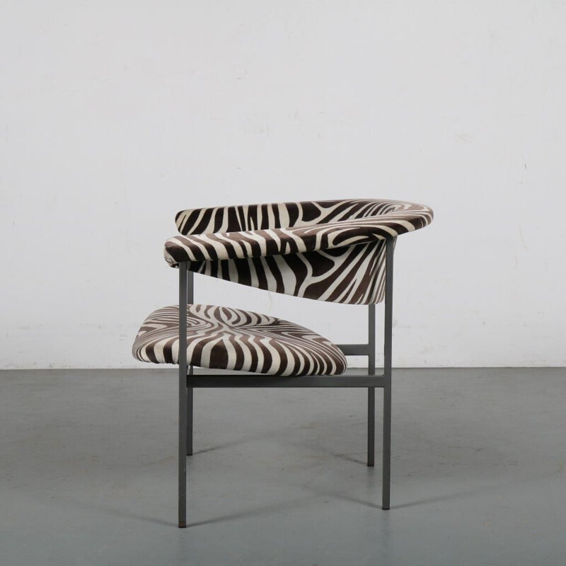 "Meander Gamma" chair,Vintage  made by Gaasbeek en van Tiel, Netherlands 1960s.