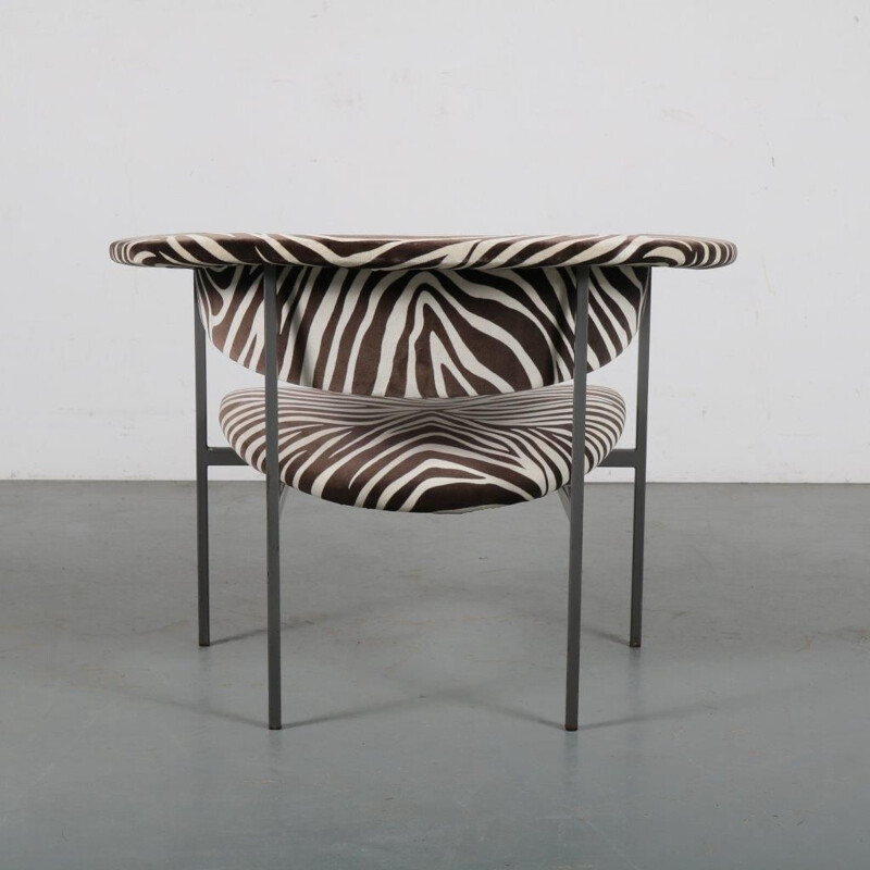 "Meander Gamma" chair,Vintage  made by Gaasbeek en van Tiel, Netherlands 1960s.