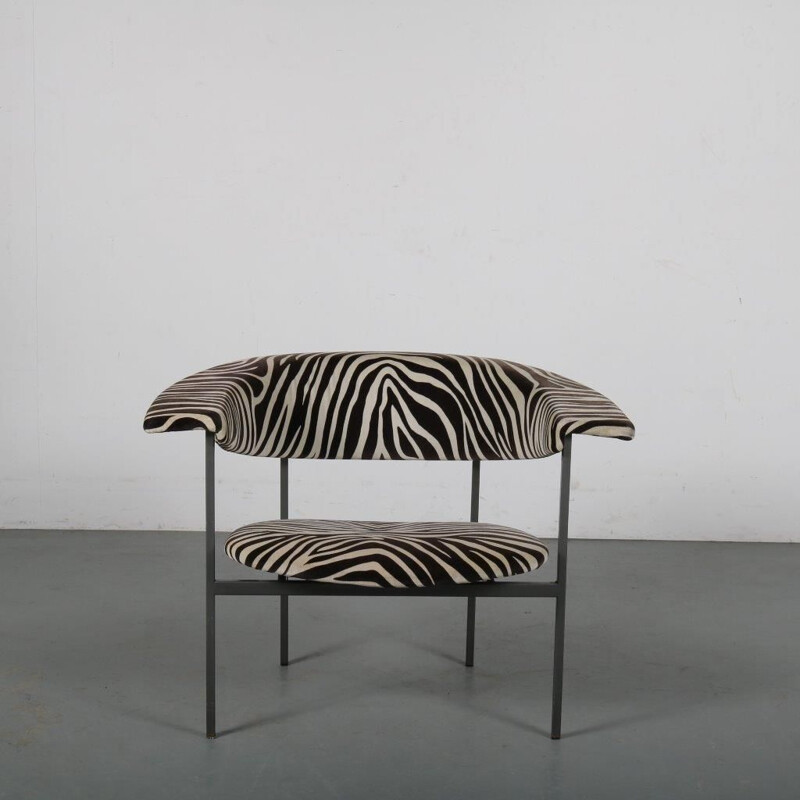 "Meander Gamma" chair,Vintage  made by Gaasbeek en van Tiel, Netherlands 1960s.