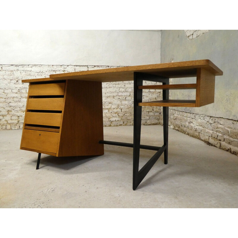 Desk Vintage by Claude Vassal 1955