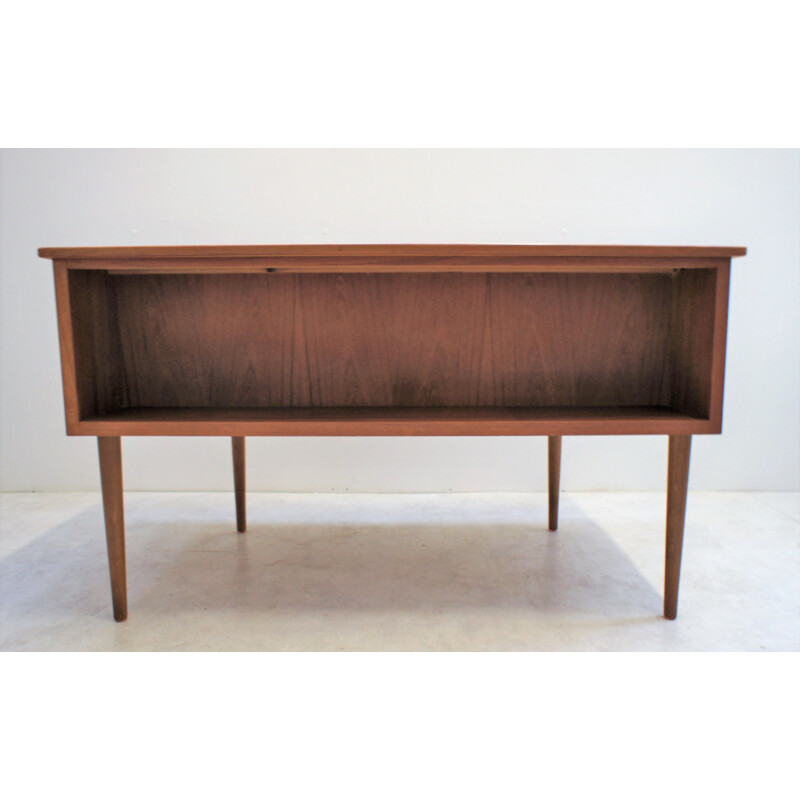 Scandinavian teak desk Vintage Denmark