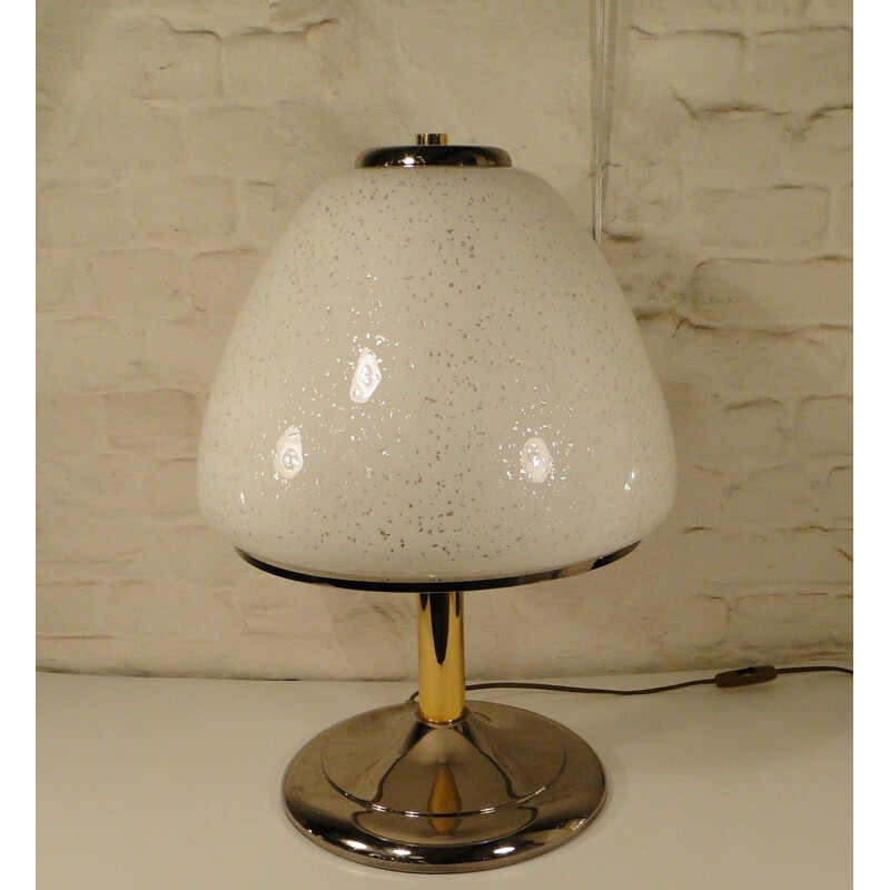 Table lamp in Murano glass, 1980