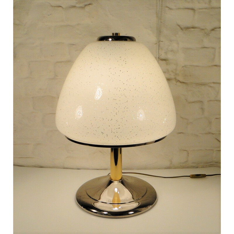 Table lamp in Murano glass, 1980