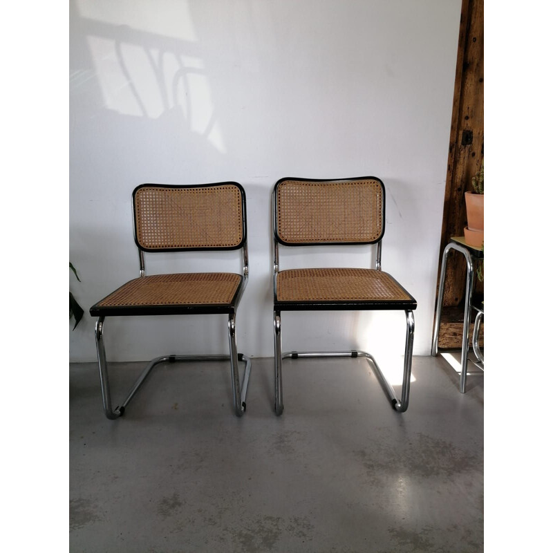 Pair of Marcel Breuer vintage chairs 1970 80