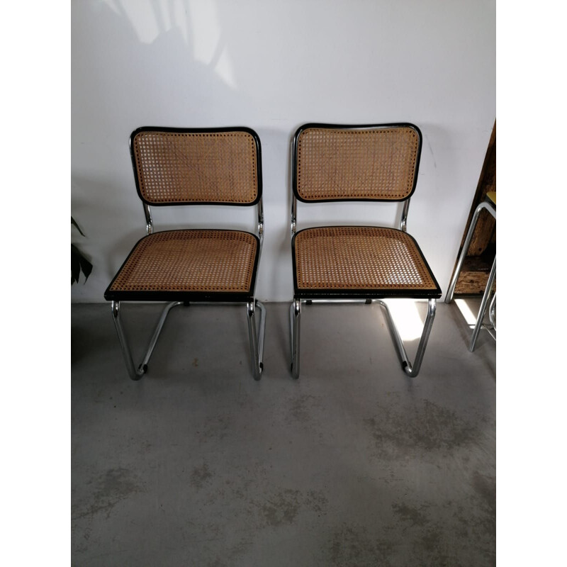 Pair of Marcel Breuer vintage chairs 1970 80