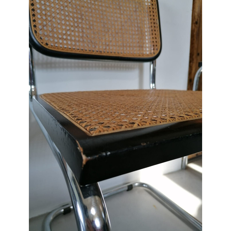 Paire de chaises vintage Marcel Breuer 1970 80