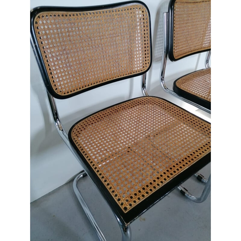 Paire de chaises vintage Marcel Breuer 1970 80