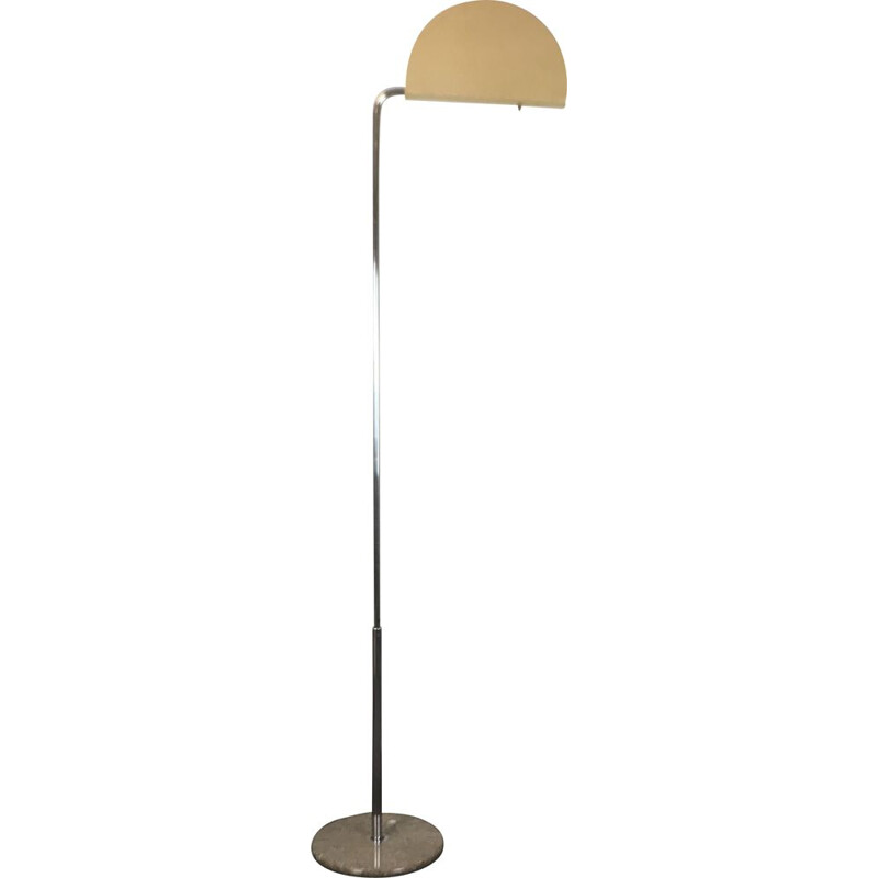 Halogen floor lamp Bruno Gecchelin model Mezzaluna by Skipper 1970