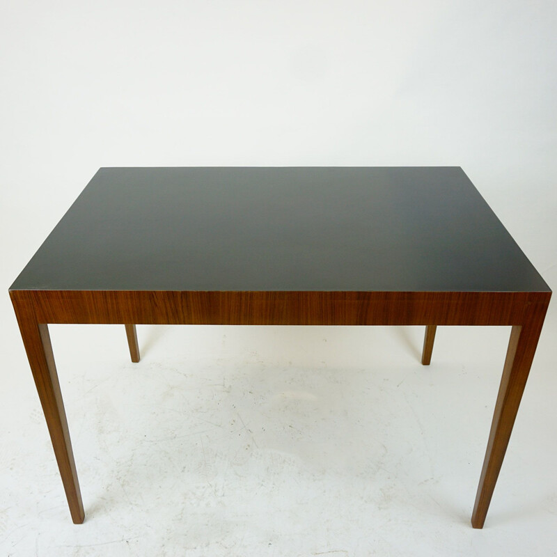 Austrian Midcentury Walnut Dining Table by Julius Jirasek for Hagenauer