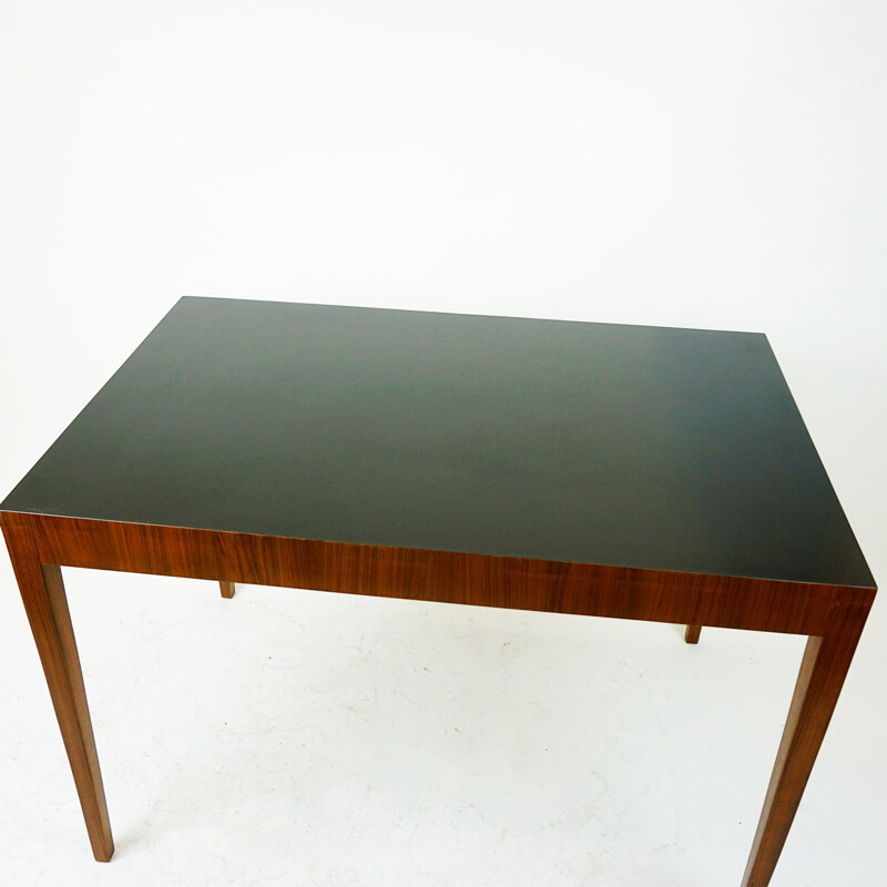 Austrian Midcentury Walnut Dining Table by Julius Jirasek for Hagenauer