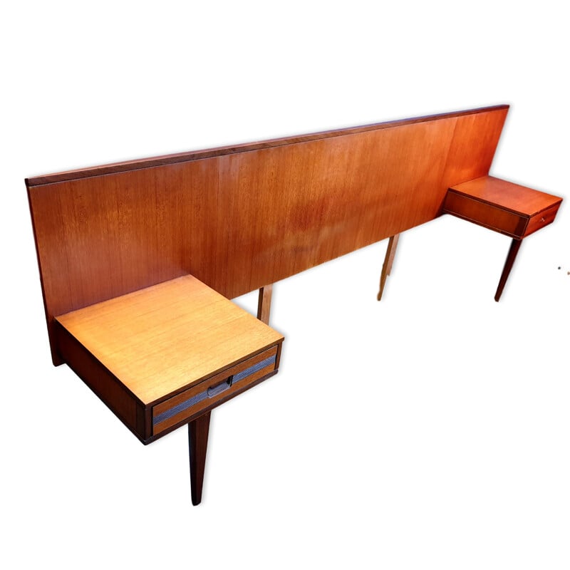 Butilux Teak Bed Head 1950