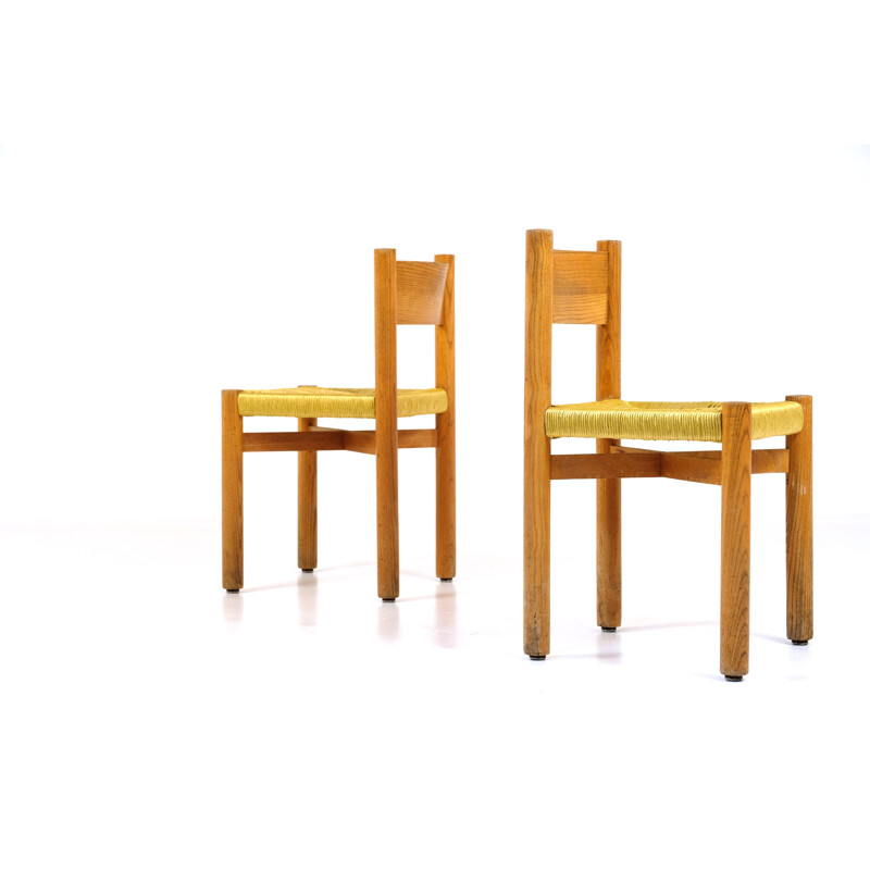 Chaise vintage Méribel par Charlotte Perriand pour les Arcs1800