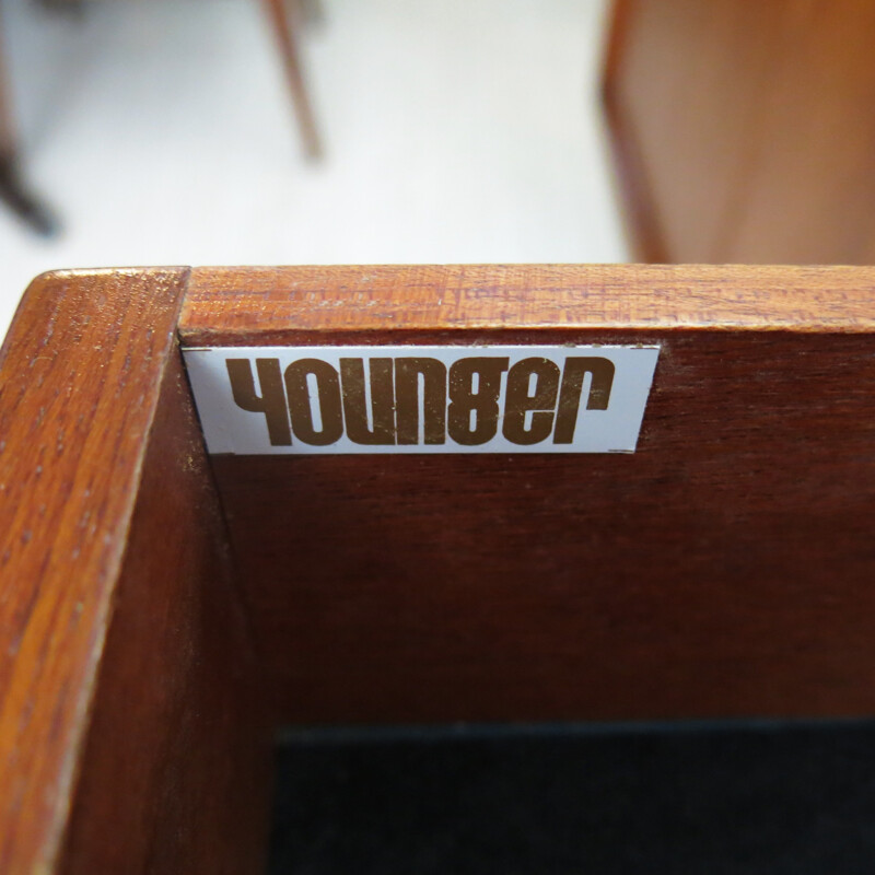 Younger mid century modern sideboard in teak, John HERBERT - 1960s