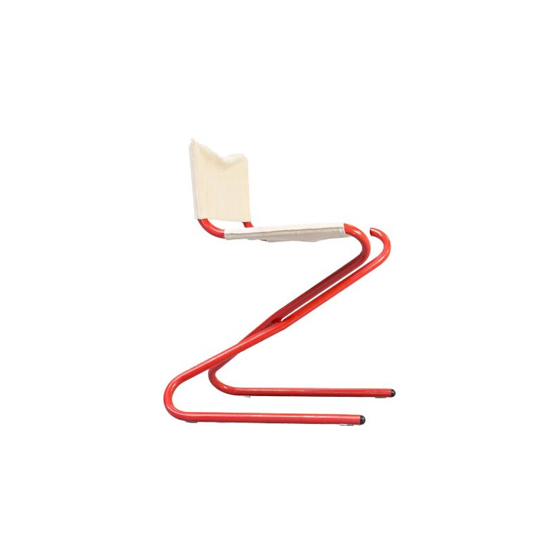 Vintage Z chair foldable by Erik Magnussen for Torben Orskov, 1960s