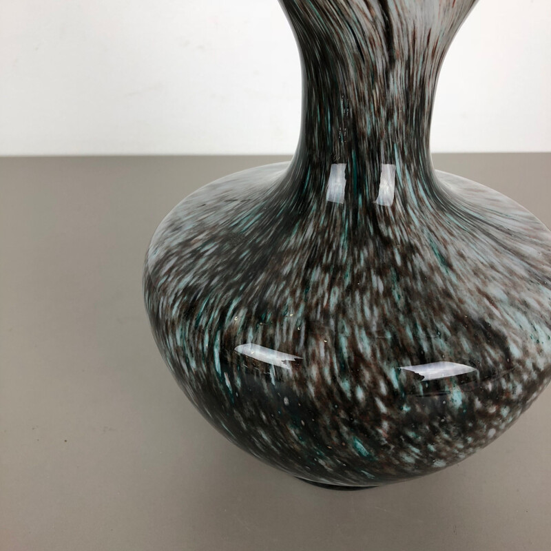 Vase vintage par Opaline Florence, Italie 1970
