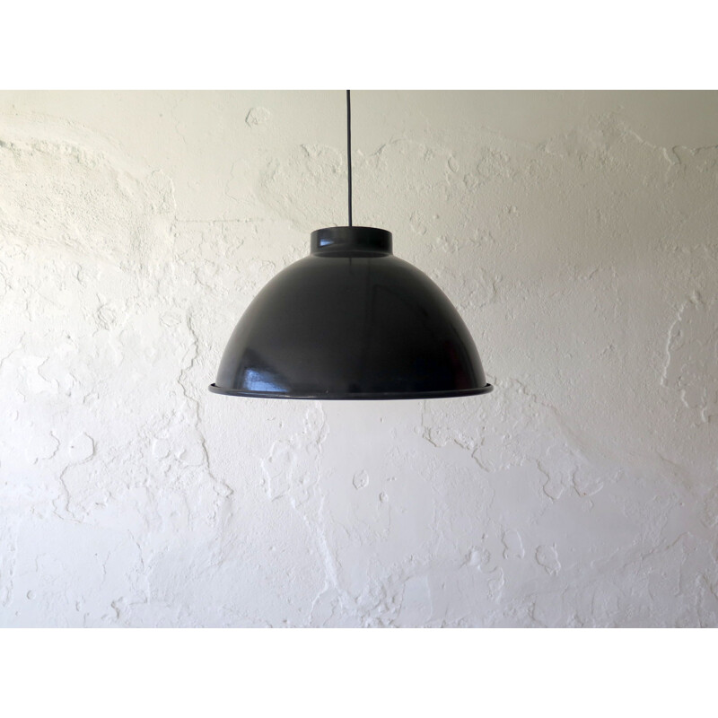 Large industrial pendant lamps, 2 available