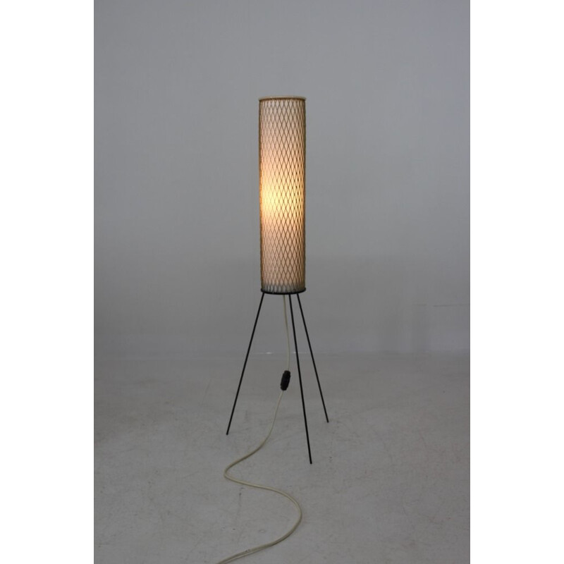 Rocket vintage floor lamp by Josef Hurka, 1960