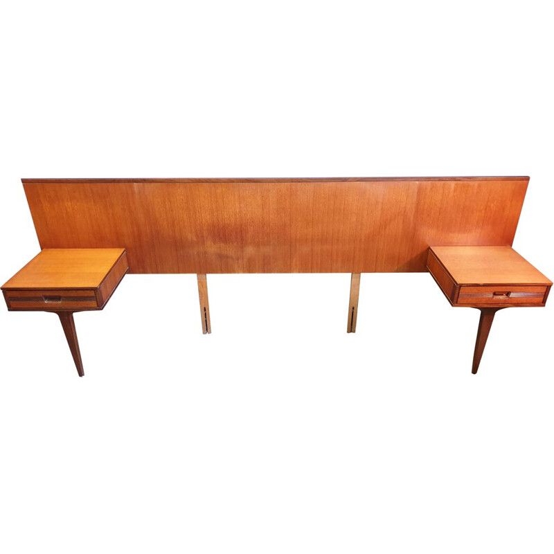 Butilux Teak Bed Head 1950