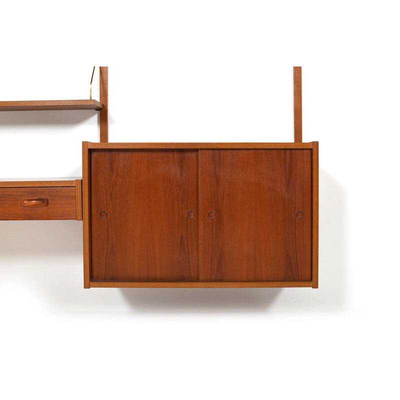 Danish Teak Shelf System by Preben Sørensen Mid Century