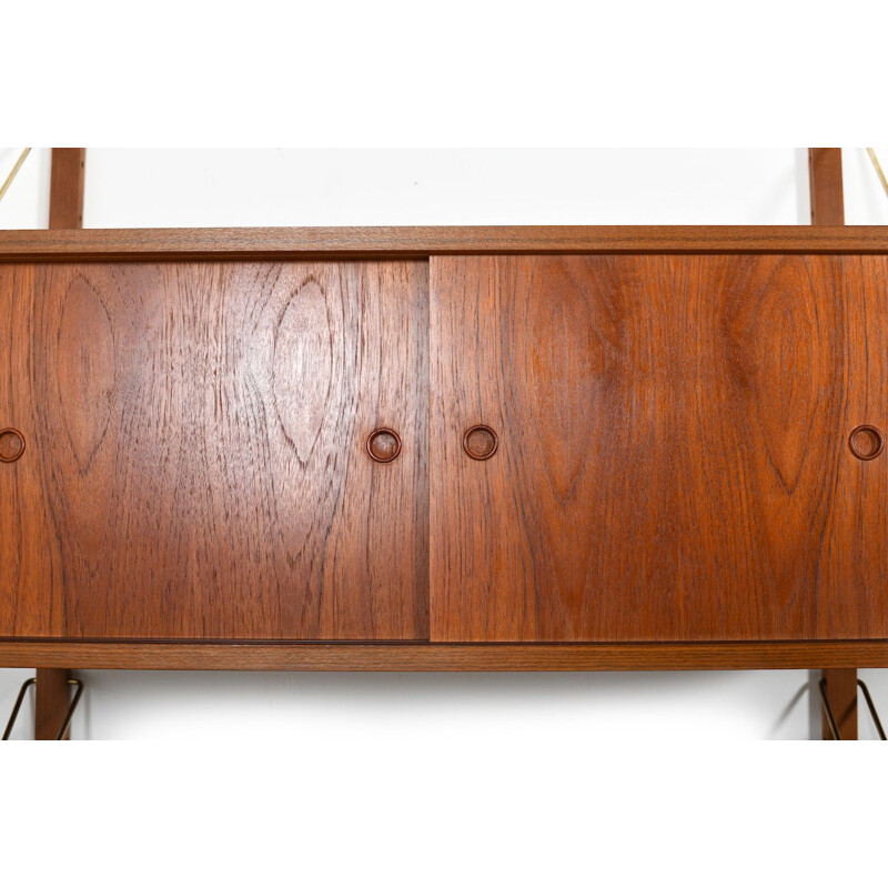 Danish Teak Shelf System by Preben Sørensen Mid Century