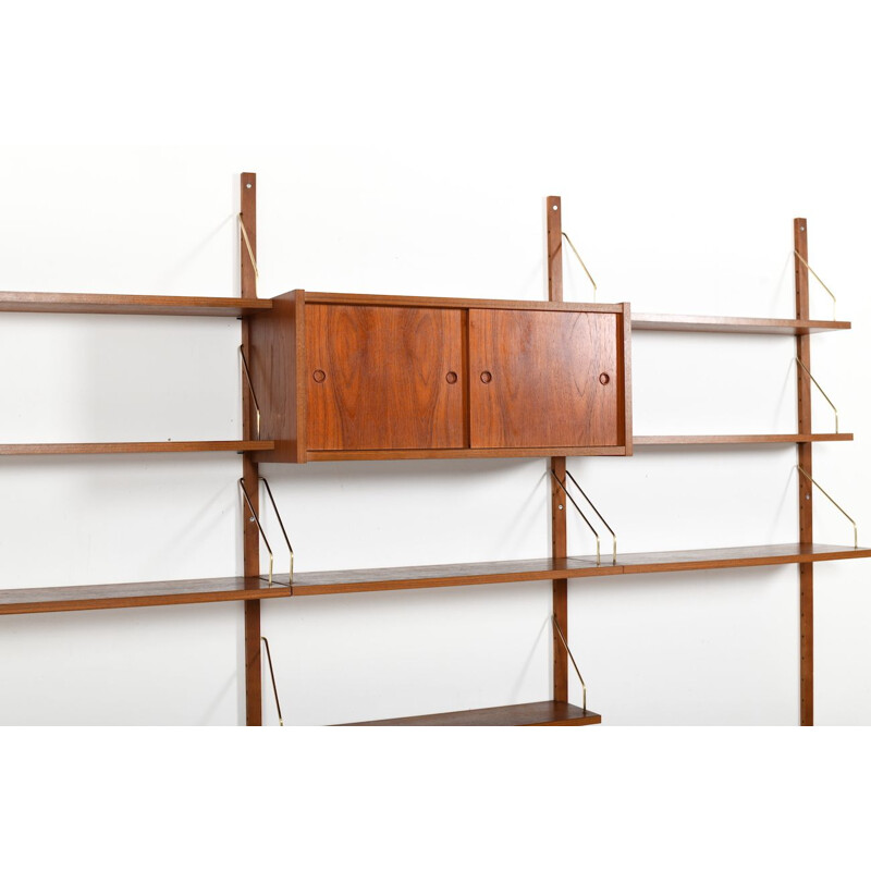 Danish Teak Shelf System by Preben Sørensen Mid Century