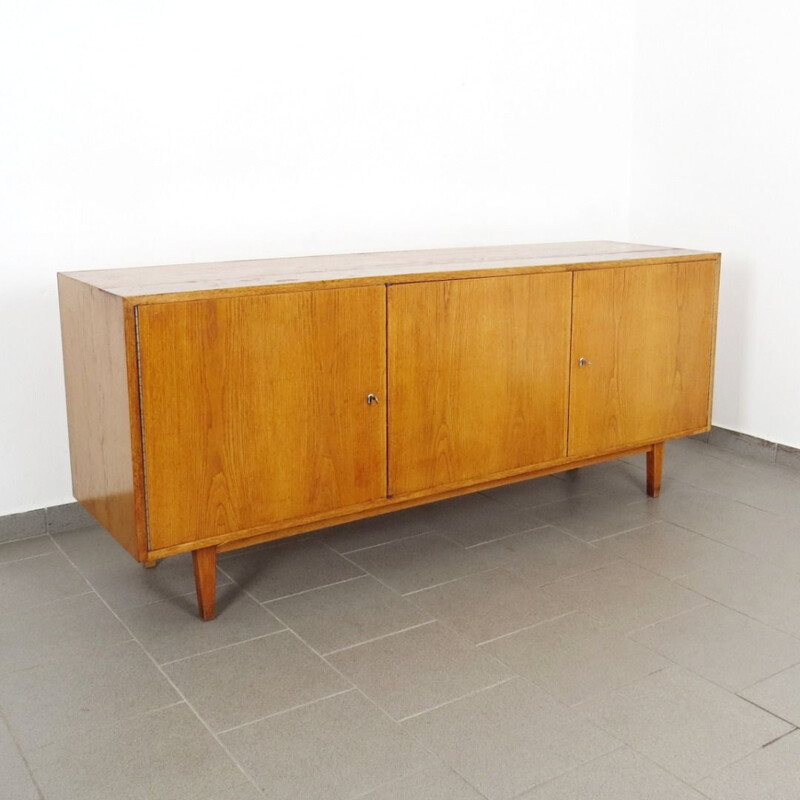 Vintage teak sideboard from Czechoslovakia 1960's