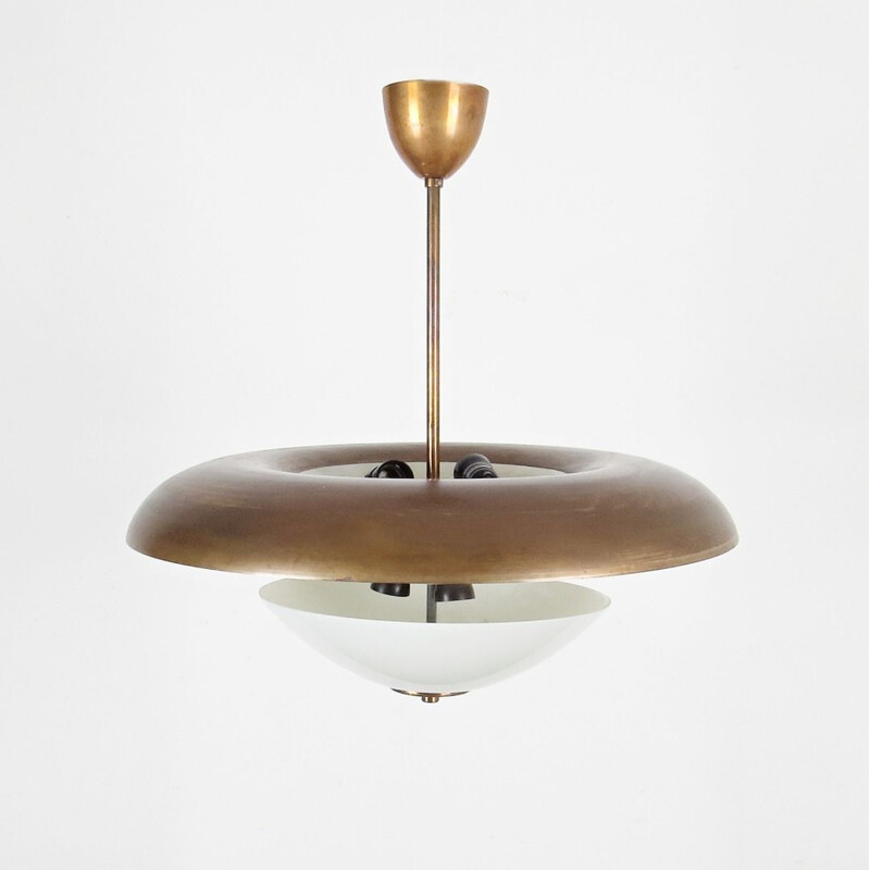Chandelier produced by Frantisek Anyz in the Czechoslovakia 1930's