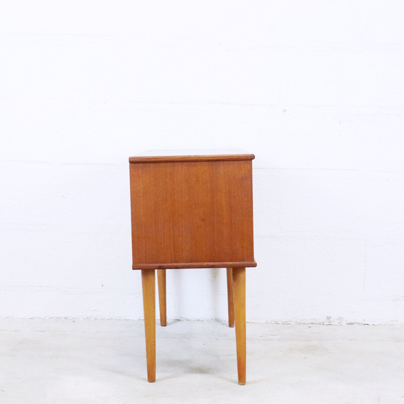 Small Scandinavian teak console, 1960