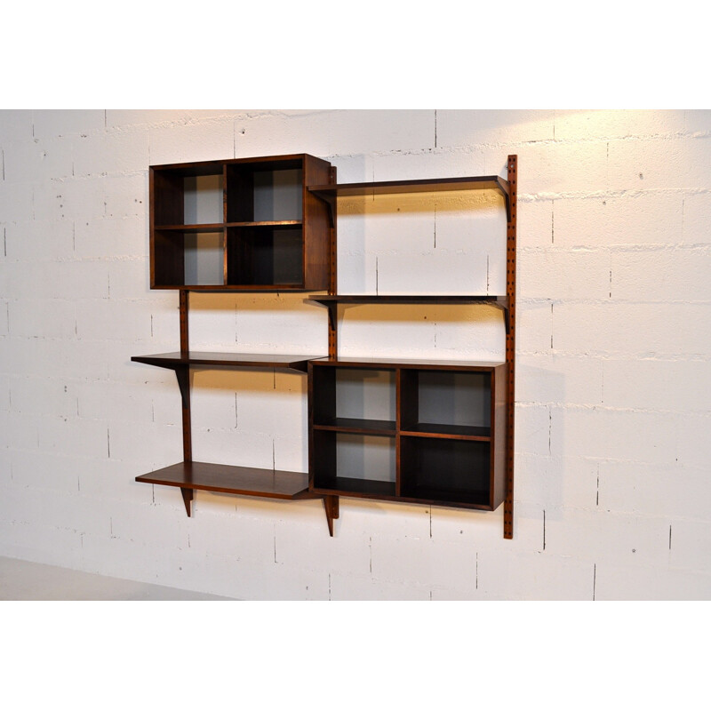 Wall system Rosewood Poul CADOVIUS - 1950s 