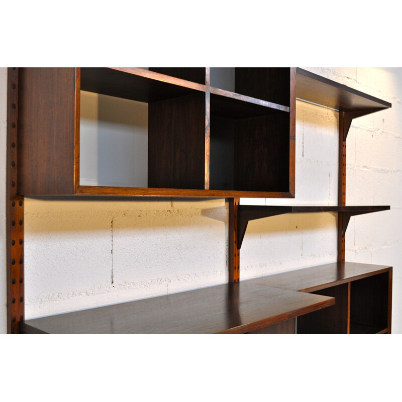 Wall system Rosewood Poul CADOVIUS - 1950s 