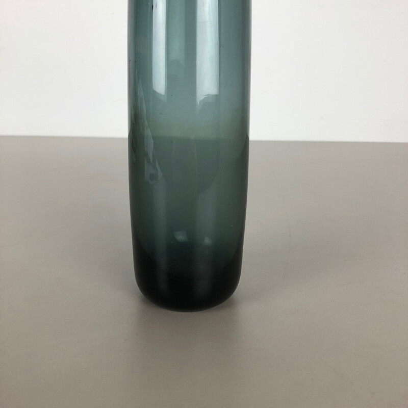 Grande vaso de turmalina de Wilhelm Wagenfeld para WMF, Alemanha Bauhaus 1960