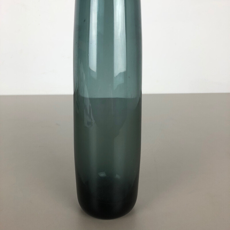 Grande vaso vintage Turmalin di Wilhelm Wagenfeld per WMF, Germania Bauhaus 1960