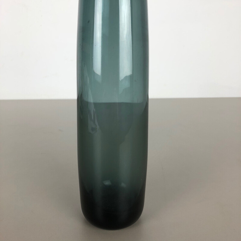 Large Vintage Turmalin Vase by Wilhelm Wagenfeld for WMF, Germany Bauhaus 1960s