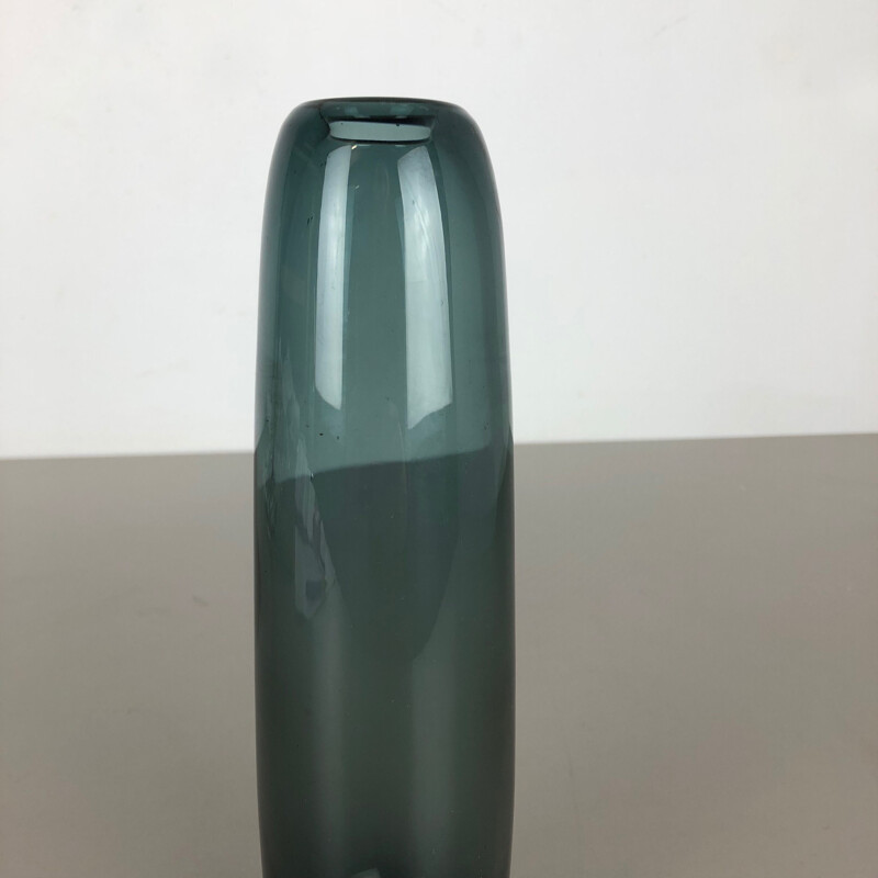 Large Vintage Turmalin Vase by Wilhelm Wagenfeld for WMF, Germany Bauhaus 1960s