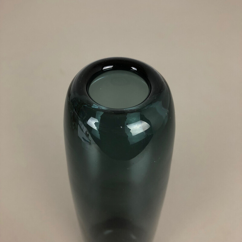 Große Vintage Turmalin Vase von Wilhelm Wagenfeld für das WMF, Deutschland Bauhaus 1960