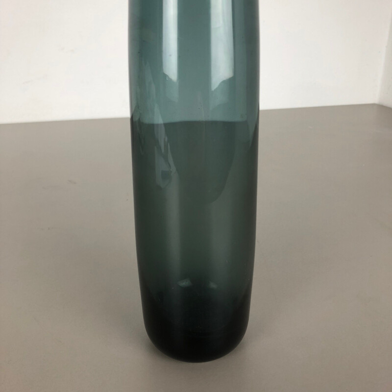 Grande vaso vintage Turmalin di Wilhelm Wagenfeld per WMF, Germania Bauhaus 1960