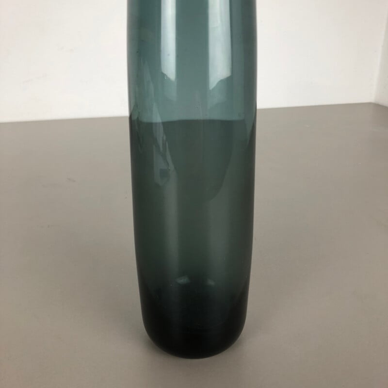 Große Vintage Turmalin Vase von Wilhelm Wagenfeld für das WMF, Deutschland Bauhaus 1960