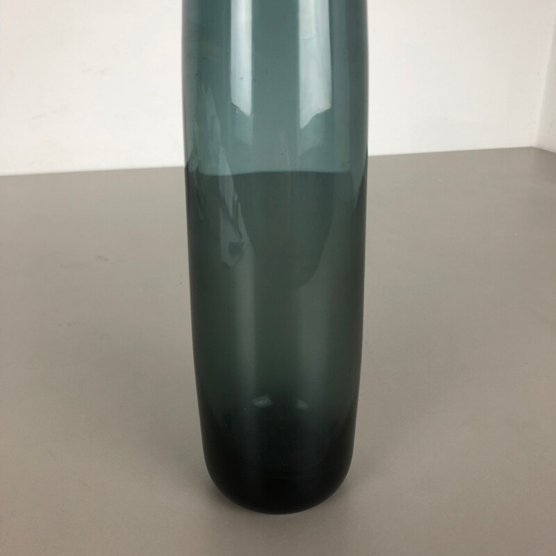 Large Vintage Turmalin Vase by Wilhelm Wagenfeld for WMF, Germany Bauhaus 1960s