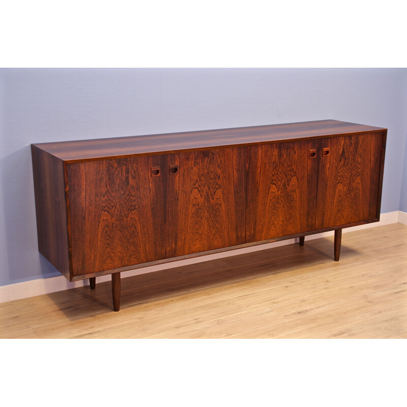 Danish sideboard in rosewood by Brouer Mobelfabrik 1960s