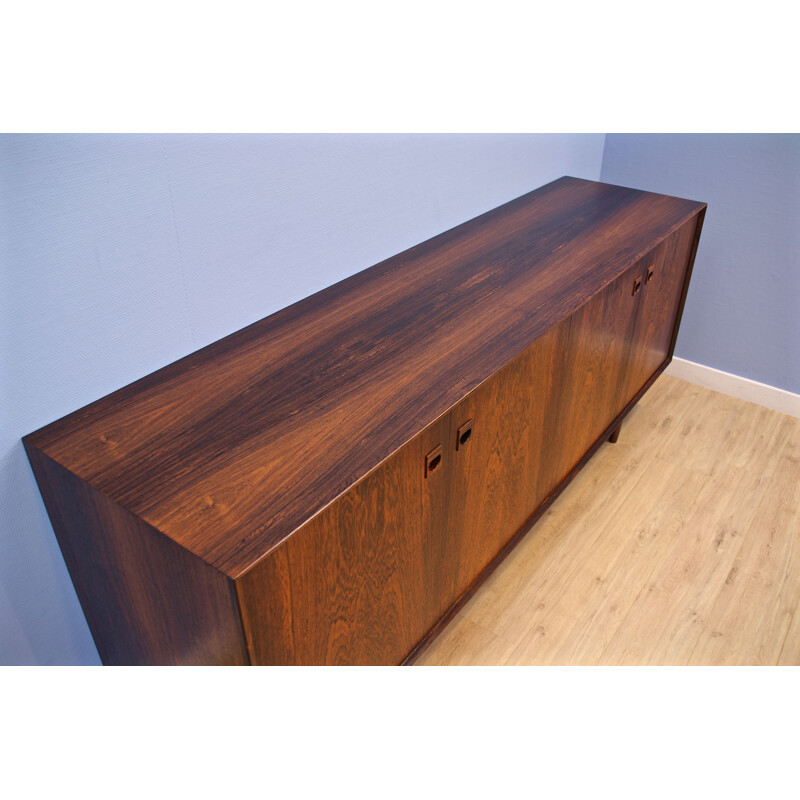 Danish sideboard in rosewood by Brouer Mobelfabrik 1960s