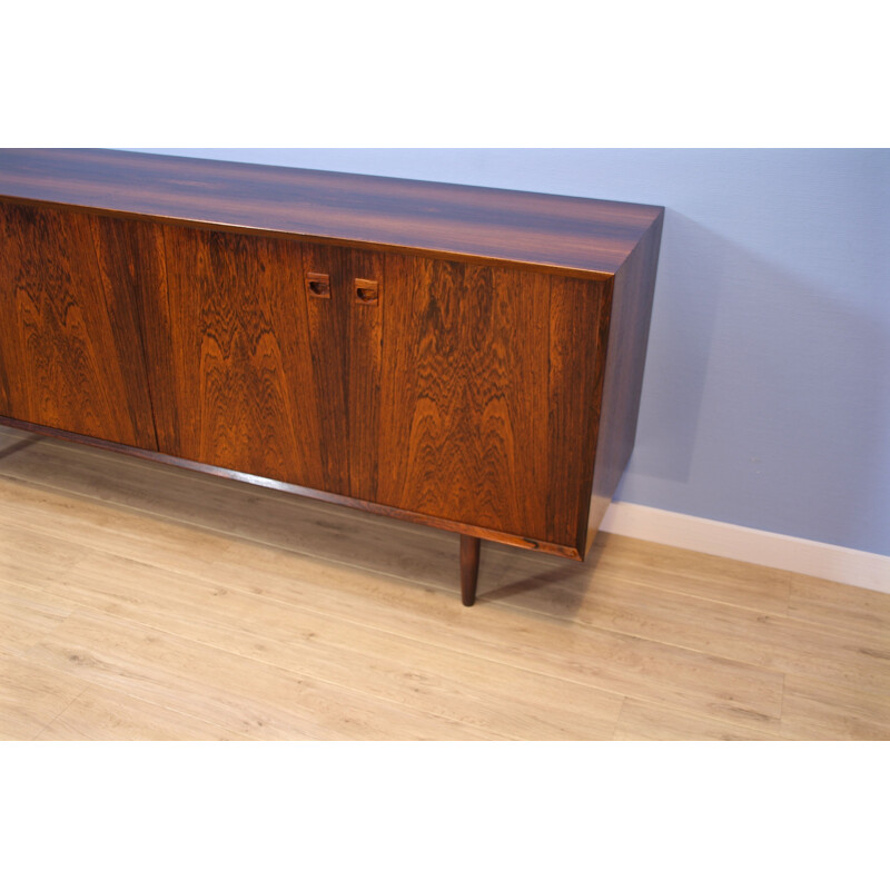 Danish sideboard in rosewood by Brouer Mobelfabrik 1960s