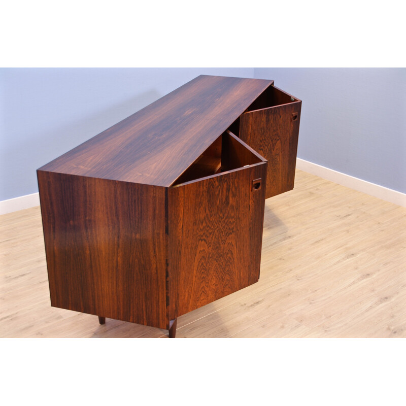 Danish sideboard in rosewood by Brouer Mobelfabrik 1960s