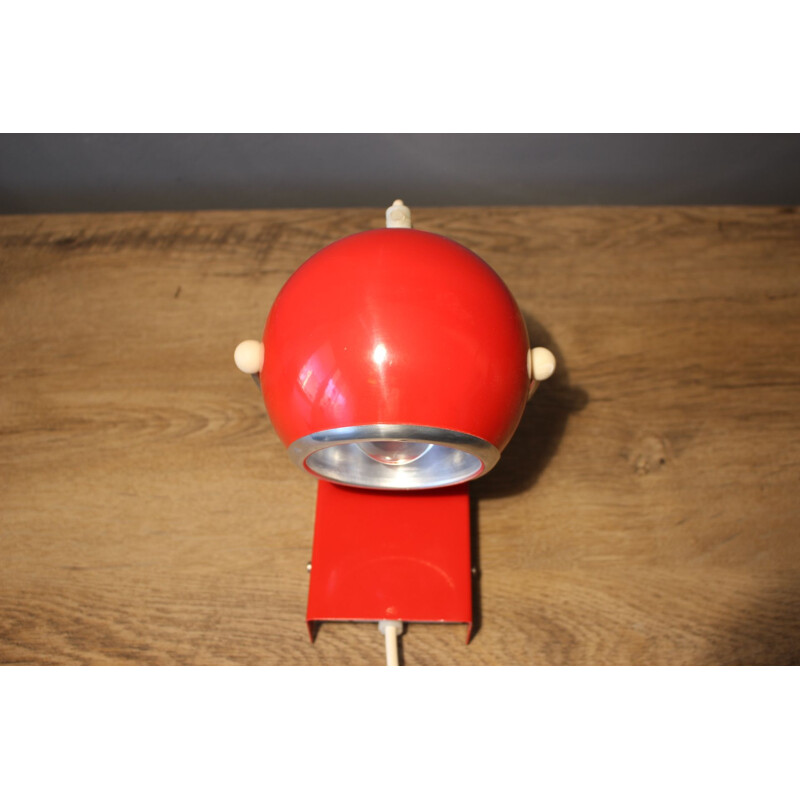 Vintage space age table lamp, Hungary 1970