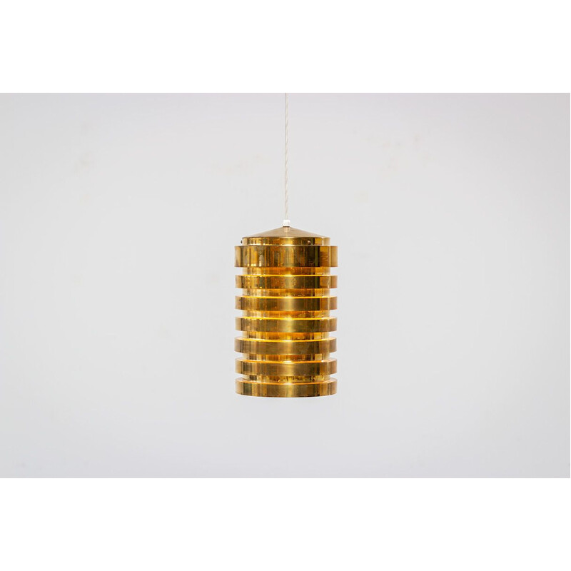 Brass light fixture by Hans Agne Jakobsson T487 Markaryd 1960