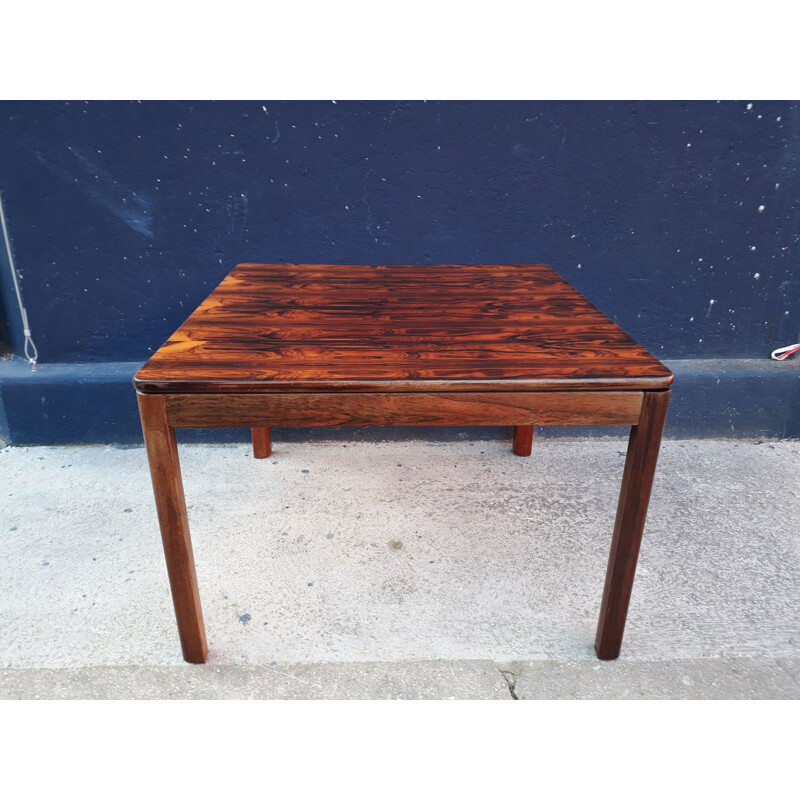 Table basse vintage en palissandre par Brode Blindheim