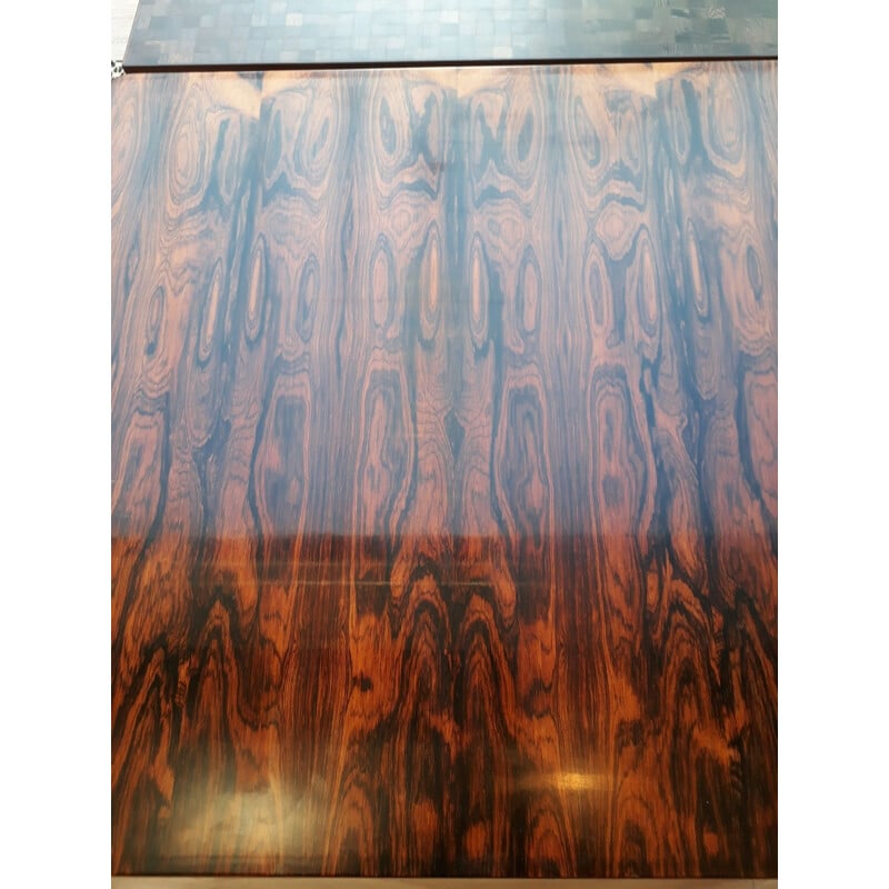 Vintage rosewood coffee table by Brode Blindheim