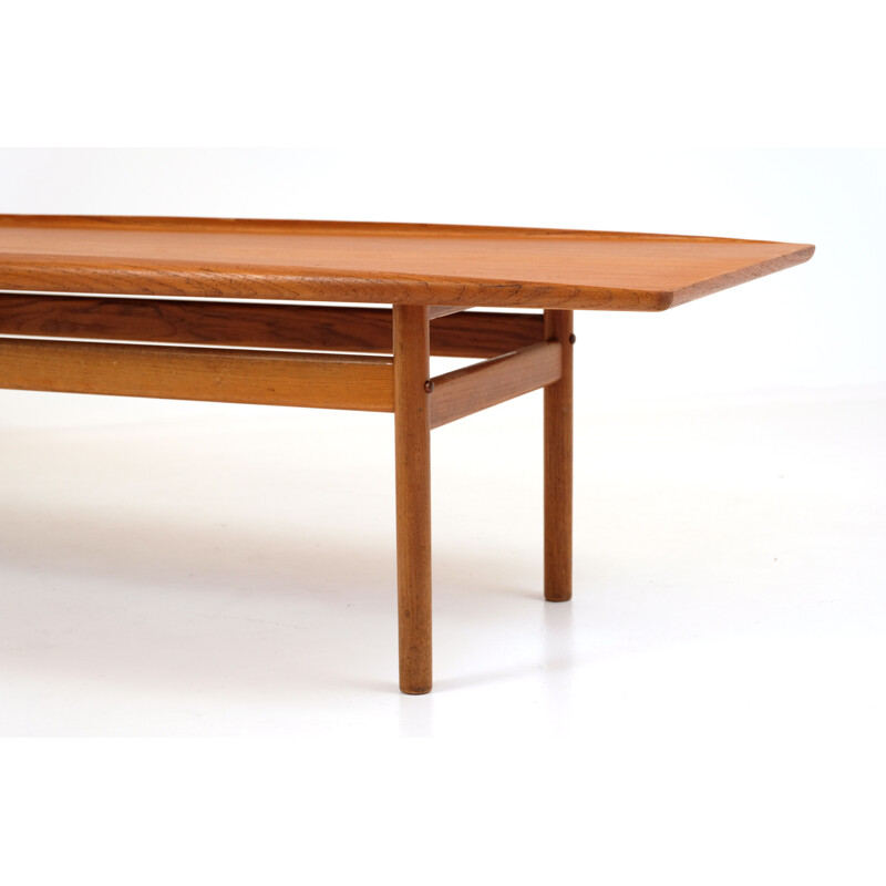 Vintage coffee table Grete Jalk Edition Poul Jeppesens 1960