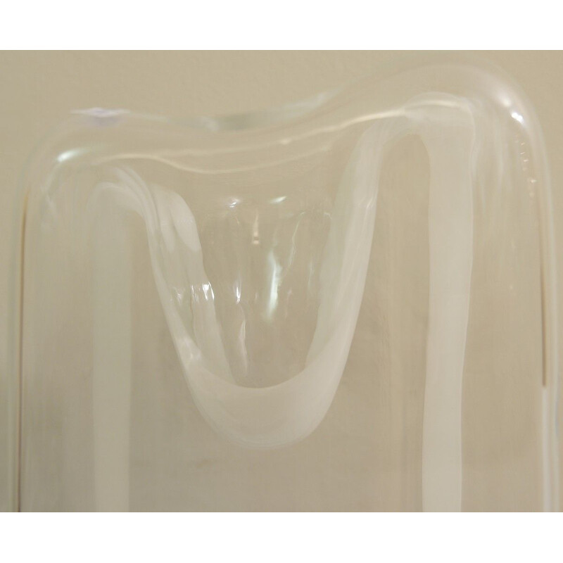 Murano Glass Sculptural Vase by Carlo Nason For Mazzega, Italy 1970s