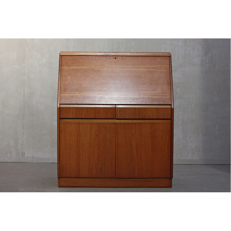 English Teak Secretaire from Remploy Mid-Century 1960s