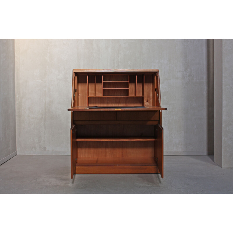 English Teak Secretaire from Remploy Mid-Century 1960s